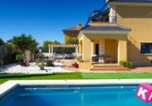 Chalet independiente con terreno en venta en la España, Santa Pola, ref: TR400616 foto