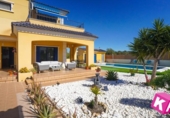 Chalet independiente con terreno en venta en la España, Santa Pola, ref: TR400616 foto