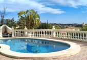 Chalet independiente con terreno en venta en la España, Calpe, ref: TR379849 foto