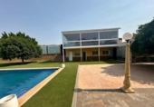 Chalet independiente con terreno en venta en la España, Alicante, ref: TR402286 foto