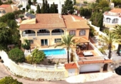 Chalet independiente con terreno en venta en la España, Calpe, ref: TR388219 foto