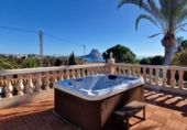 Chalet independiente con terreno en venta en la España, Calpe, ref: TR388219 foto