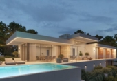 Chalet independiente con terreno en venta en la España, Benitachell, ref: TR159603 foto