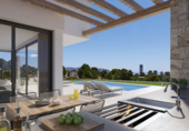 Chalet independiente con terreno en venta en la España, Finestrat, ref: TR138500 foto