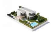 Chalet independiente con terreno en venta en la España, Finestrat, ref: TR260059 foto