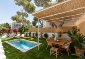 Chalet independiente con terreno en venta en la España, Ses Salines, ref: TR313582 foto