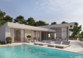 Chalet independiente con terreno en venta en la España, Benitachell, ref: TR159605 foto