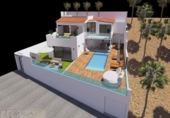 Chalet independiente con terreno en venta en la España, Adeje, ref: TR237278 foto