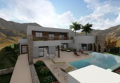Chalet independiente con terreno en venta en la España, L'Alfàs del Pi, ref: TR218377 foto