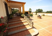 Chalet independiente con terreno en venta en la España, Alcuéscar, ref: TR264266 foto