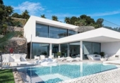 Chalet independiente con terreno en venta en la España, Calpe, ref: TR140232 foto