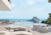 Chalet independiente con terreno en venta en la España, Calpe, ref: TR134127 foto