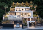 Chalet independiente con terreno en venta en la España, Calpe, ref: TR134127 foto