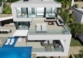 Chalet independiente con terreno en venta en la España, Calpe, ref: TR266287 foto