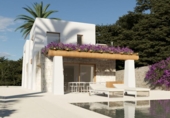 Chalet independiente con terreno en venta en la España, Benissa, ref: TR143353 foto