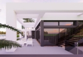 Chalet independiente con terreno en venta en la España, Los Alcázares, ref: TR275769 foto