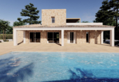 Chalet independiente con terreno en venta en la España, Benissa, ref: TR138913 foto