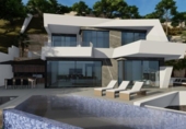 Chalet independiente con terreno en venta en la España, Calpe, ref: TR164667 foto