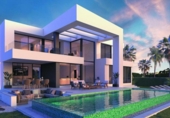 Chalet independiente con terreno en venta en la España, Málaga, ref: TR239264 foto