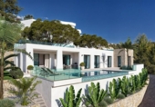 Chalet independiente con terreno en venta en la España, Calpe, ref: TR238062 foto