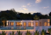 Chalet independiente con terreno en venta en la España, Calpe, ref: TR238062 foto