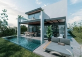 Chalet independiente con terreno en venta en la España, Estepona, ref: TR162181 foto