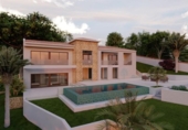 Chalet independiente con terreno en venta en la España, Altea, ref: TR157514 foto