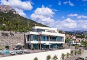 Chalet independiente con terreno en venta en la España, Calpe, ref: TR140234 foto