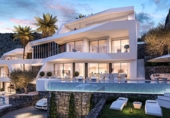 Chalet independiente con terreno en venta en la España, Calpe, ref: TR156040 foto