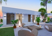 Chalet independiente con terreno en venta en la España, Estepona, ref: TR140864 foto