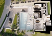 Chalet independiente con terreno en venta en la España, Altea, ref: TR260903 foto