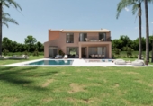 Chalet independiente con terreno en venta en la España, Sencelles, ref: TR191894 foto