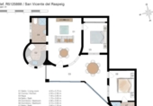 Chalet independiente con terreno en venta en la España, San Vicente del Raspeig, ref: TR377089 foto