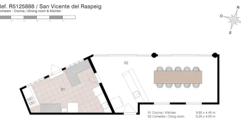 Аликанте - San Vicente del Raspeig - 3510m2