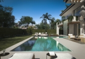 Chalet independiente con terreno en venta en la España, Marbella, ref: TR240657 foto