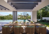 Chalet independiente con terreno en venta en la España, Marbella, ref: TR144521 foto