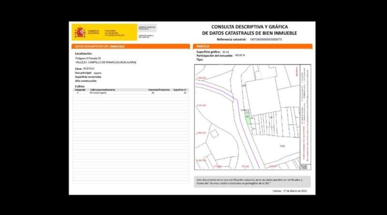 Guadalajara - Campillo de Ranas - 7050m2