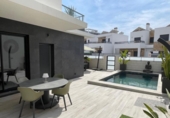 Chalet independiente con terreno en venta en la España, Benijófar, ref: TR413407 foto