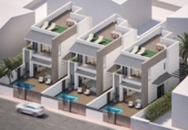 Chalet independiente con terreno en venta en la España, San Pedro del Pinatar, ref: TR340067 foto