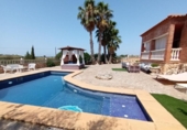 Chalet independiente con terreno en venta en la España, Montferri, ref: TR413567 foto