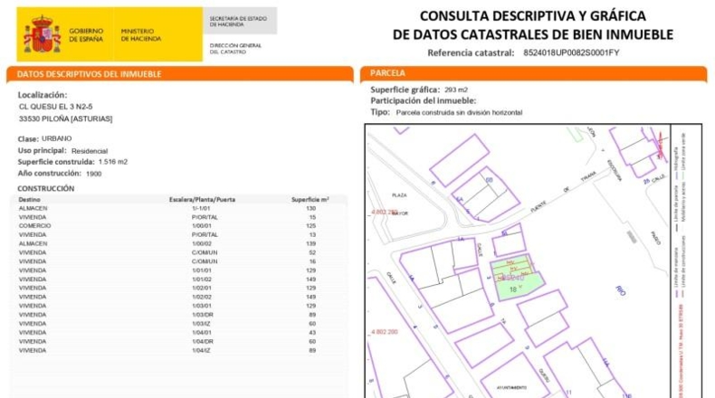 Astúries - Infiesto - 1516m2