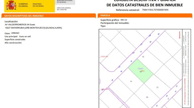 Guadalajara - Matarrubia - 695m2