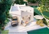 Chalet independiente con terreno en venta en la España, Los Alcázares, ref: TR353145 foto