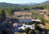 Casa de campo con terreno en venta en la España, L'Olleria, ref: TR340186 foto