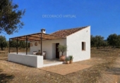 Chalet independiente con terreno en venta en la España, Santa Bàrbara, ref: TR299074 foto