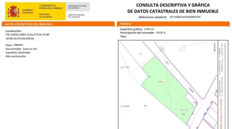 Valencia - Oliva - 7128m2