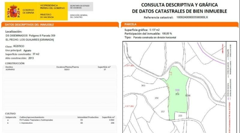 Granada - Vélez de Benaudalla - 5137m2