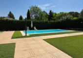 Chalet independiente con terreno en venta en la España, Nuevo Baztán, ref: TR404554 foto