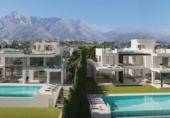 Chalet independiente con terreno en venta en la España, Marbella, ref: TR347837 foto