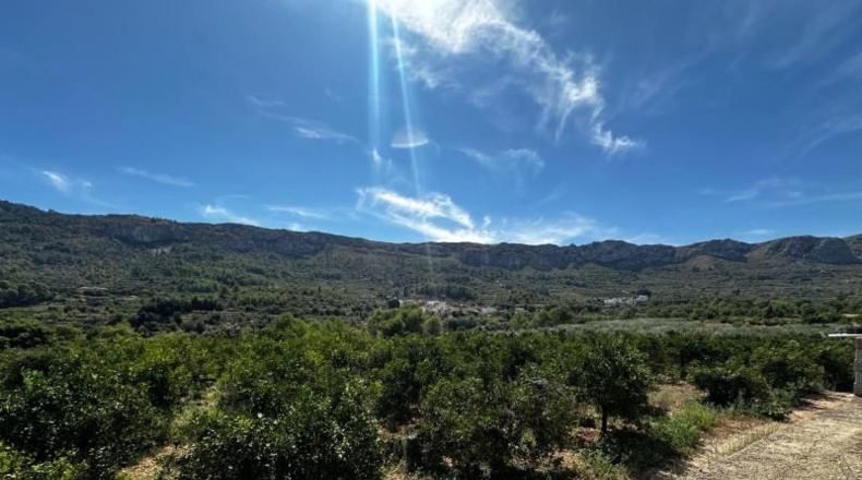 Alicante - la Vall de Gallinera - 9834m2